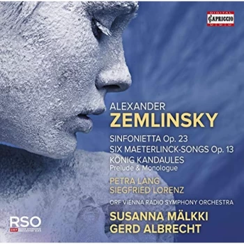Image of Petra Lang - Alexander Zemlinsky: Sinfonietta Op. 23/Six Maeterlinck-songs... CD