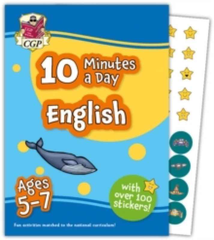 Image of 10 Minutes a Day English for Ages 5-7 (with over 100 stickers) Paperback / softback
