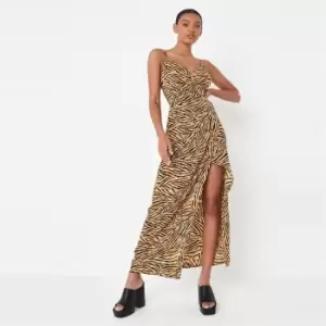 Image of Missguided Animal Print Dress - Multi