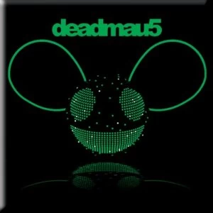 Image of Deadmau5 - Green Head Fridge Magnet