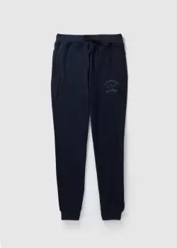 Image of Paul & Shark Mens Logo Sweaptants In Blue