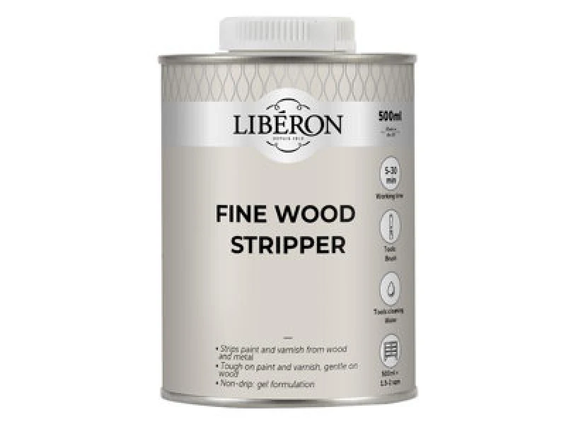 Image of Liberon 'Fine' Wood Stripper 500ml Clear