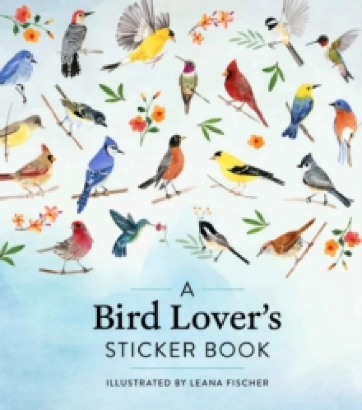 Image of A Bird Lover's Sticker Book Hardback
