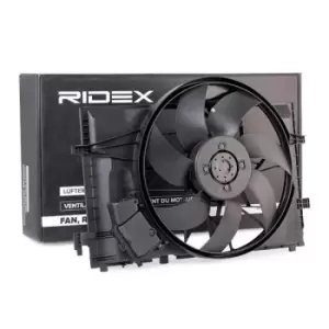 Image of RIDEX Cooling Fan MERCEDES-BENZ 508R0085 2035000193,2035000293,A2035000193 Radiator Fan,Fan, radiator A2035000293