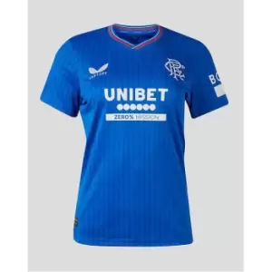 Image of Castore Rangers Home Shirt 2023 2024 Womens - Blue