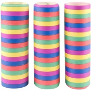 Image of Streamers Rainbow Colour (Pack Of 3)