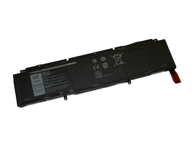 Image of BTI 3ICP7/54/65-2 compatible 97Wh 6-cell battery for DELL PRECISION 57
