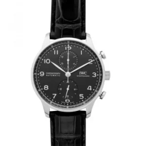 Image of Portugieser Automatic Chronograph Black Dial Mens Watch