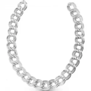 Image of Ladies Guess Silver Plated Dream Necklace