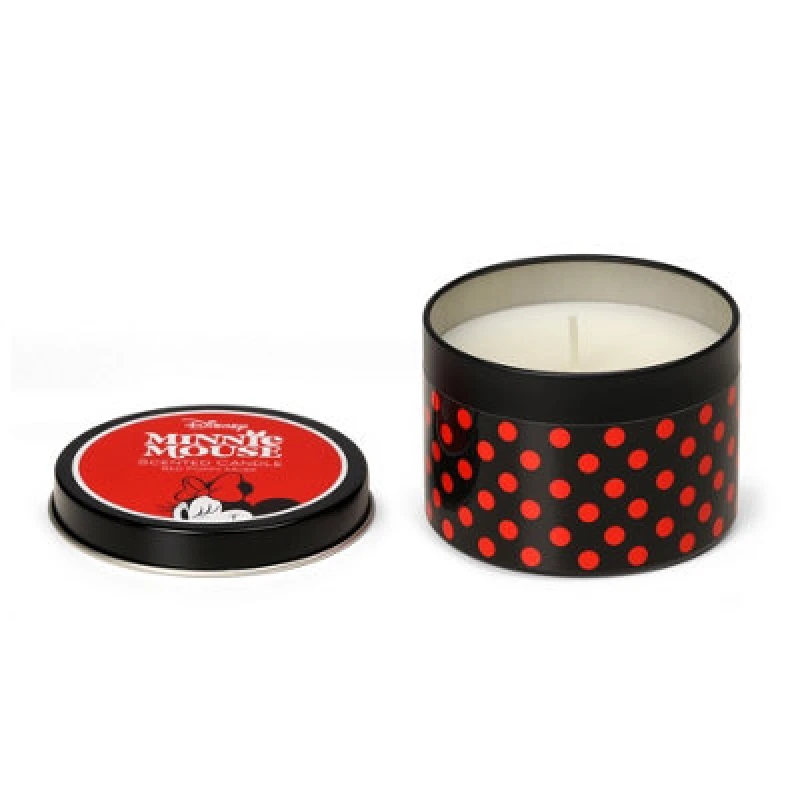 Image of Disney's Minnie Mouse Inspired Candle - Red Poppy Musk Scent 175G (1-Wick) - Dismmc001R