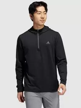 Image of adidas Golf Novelty Golf Hoodie - Black Size M Men