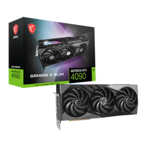 Image of MSI NVIDIA GeForce RTX 4090 Gaming X Slim 24GB GDDR6X Graphics Card