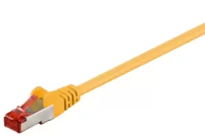 Image of Goobay CAT 6 Patch Cable S/FTP (PiMF), yellow