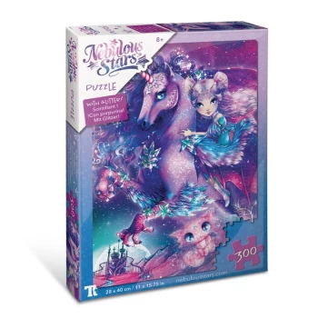 Image of Nebulous Stars Nebulia & Horse Glitter Puzzle - 300 Pieces