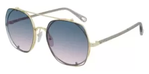 Image of Chloe Sunglasses CH0042S with Clip-On 002