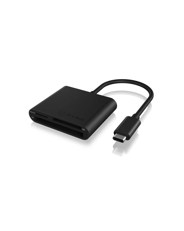 Image of ICY BOX IB-CR301-C3 card reader USB 3.2 Gen 1 (3.1 Gen 1) Type-C Black