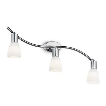 Image of Snake 3 Light Indoor Flush Light Chrome, E14