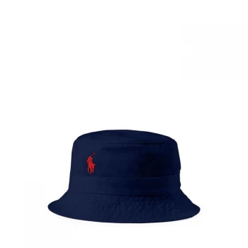 Image of Polo Ralph Lauren Loft Bucket Hat - Newport Navy
