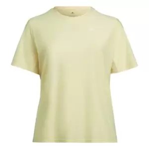 Image of adidas Runner T-Shirt Womens - Yellow