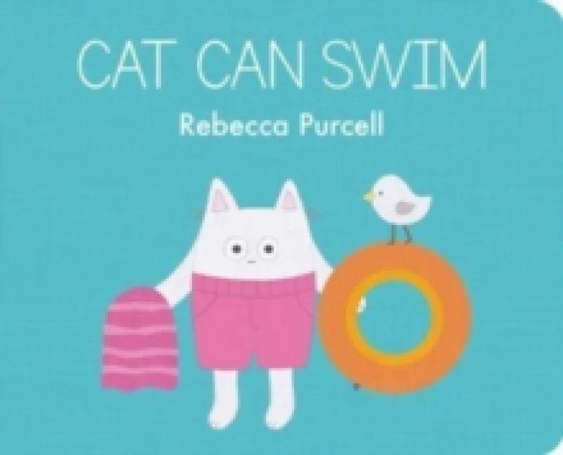 Image of Cat Can Swim Board book