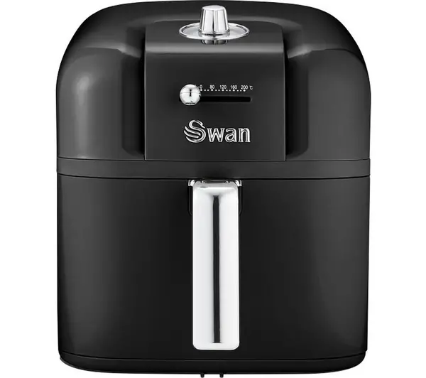 Image of Swan Retro SD10510BN 6L Manual Air Fryer