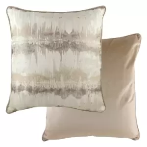 Image of Inca Jacquard Cushion Mocha, Mocha / 56 x 56cm / Polyester Filled