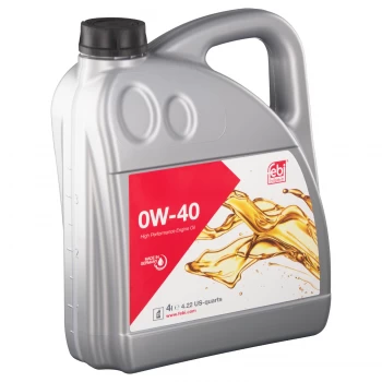 Image of Engine Oil SAE 0W-40 101141 - 4L by Febi Bilstein