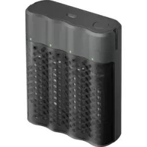 Image of GP Batteries GPP461/210AAHCB-2B4 Charger for cylindrical cells NiMH AAA , AA