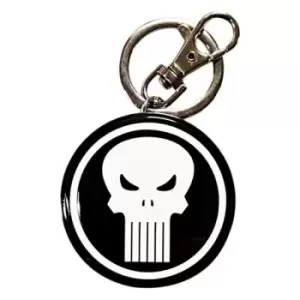Image of Punisher Logo Keyring