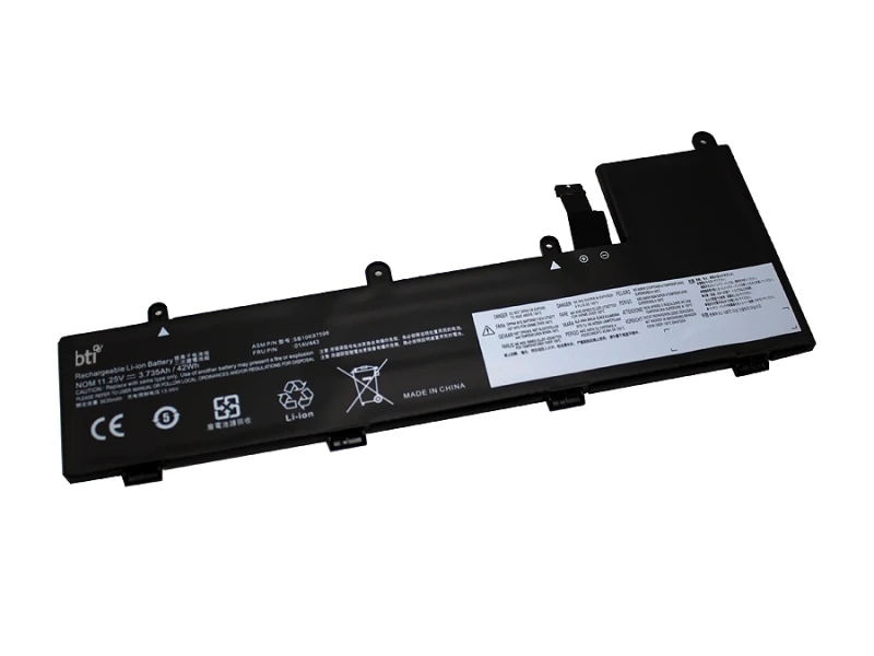 Image of BTI 42Wh 3 cell 00HW044 compatible battery for Lenovo THINKPAD YOGA 11
