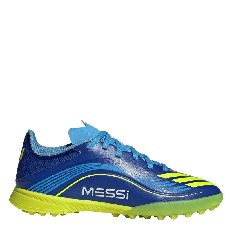 Image of Adidas Children's Football boots adidas F50 Messi League TF Bleu Unisex 36 2/3 JR4426