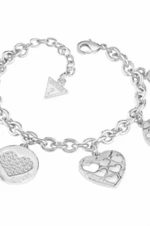 Image of Guess Jewellery Heart Devotion Bracelet JEWEL UBB82048-L