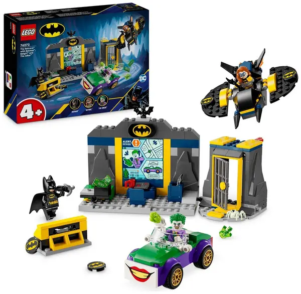 Image of LEGO LEGO DC The Batcave with Batman, Batgirl & The Joker 76272
