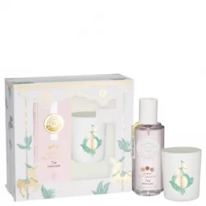 Image of Roger&Gallet Extrait de Cologne The Fantaisie and Candle Coffret