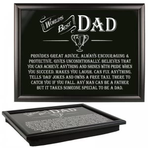 Image of Lap Tray - Best Dad