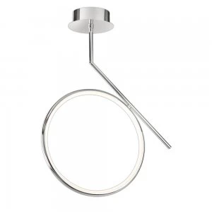 Image of Ceiling, 25W LED, 3000K, 1875lm, IP20, Chrome