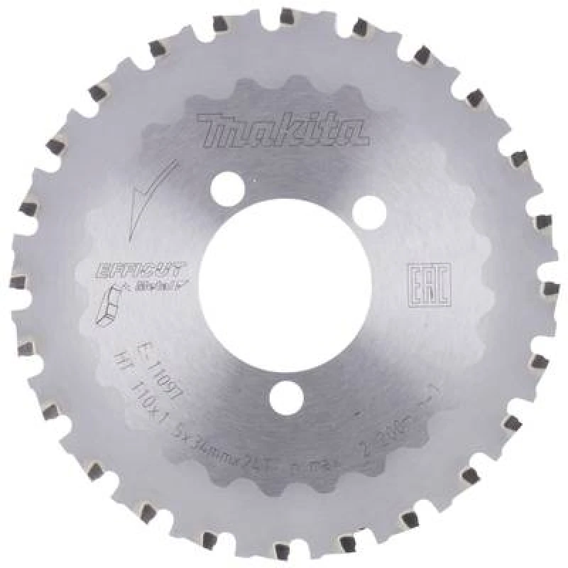 Image of Makita Makita E-11097 Circular saw blade 110 x 34 x 1.5mm Number of cogs: 24 E-11097