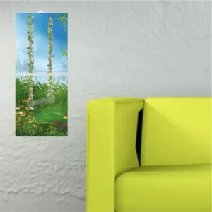 Image of J5 Multicolor Decorative MDF Painting (2 Pieces)