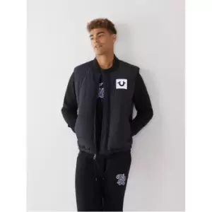 Image of True Religion Reflect Gilet - Black