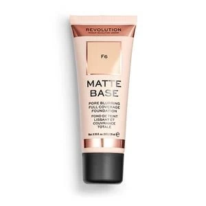 Image of Revolution Matte Base Foundation F6