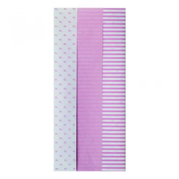Image of Pink Baby Tissue Paper Pack of 12 26763-LP
