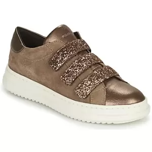 Image of Geox PONTOISE womens Shoes Trainers in Gold,4,5,6,7.5