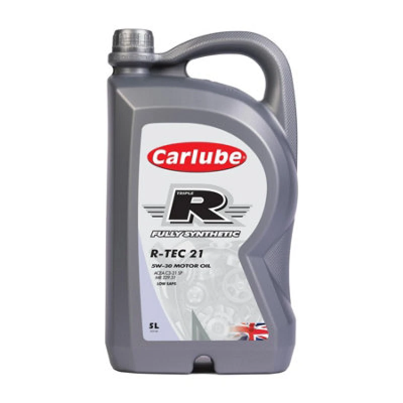 Image of Carlube Engine Oil 5L Triple R 5W30 Longlife Fully Synthetic 5 Litres R-Tec 21