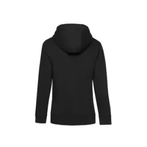 Image of B&C Womens/Ladies Queen Hoody (M) (Black Pure)