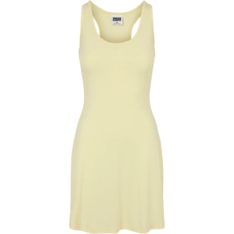 Image of Urban Classics Short dress For Her Urban Classics Racer Back GT Jaune Female 3XL