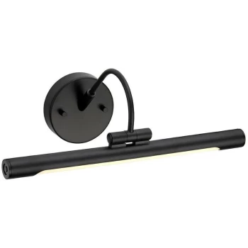 Image of Elstead Alton - LED 1 Light Small Picture Wall Light Black