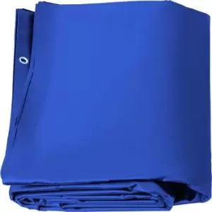 Image of VEVOR Pool Safety Cover, 13x26 ft In-ground Pool Cover, Blue PVC Pool Covers, Rectangular Safety Pool Cover Winter Pool Cover Solid Safety Pool Cover