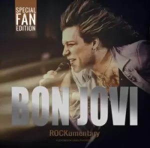 Image of ROCKumentary Audiobook Unauthorized by Bon Jovi CD Album