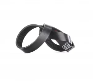 Image of FEBI BILSTEIN Poly V-Belt RENAULT,VW,PEUGEOT 39802 5750QQ,5750QR,5750XH Ribbed Belt,V Ribbed Belt,Multi V Belt,Poly Belt,V-Ribbed Belts 9652250580