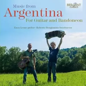Image of Music from Argentina for Guitar and Bandoneon by Enea Leone CD Album